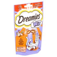 Dreamies Mix pamlsky s chutným kuřecím a šťavnatým kachním pro kočky 3x60g