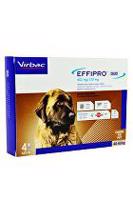 Effipro DUO Dog XL (40-60kg) 402/120 mg, 4x4,02ml 1 + 1 zdarma