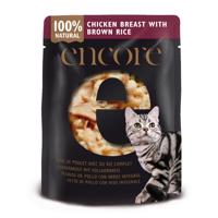 Encore Cat Pouch 16 × 70 g - kuřecí s hnědou rýží