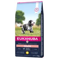 Eukanuba Caring Senior Medium Breed  s kuřecím masem - 15 kg