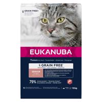 Eukanuba Senior Grain Free bohaté na lososa - 10 kg