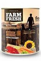 Farm Fresh Dog Horse with Carrot konzerva 800g + Množstevní sleva