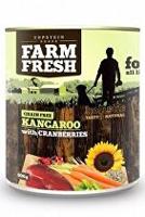 Farm Fresh Dog Kangaroo with Cranberries konz 400g + Množstevní sleva Sleva 15%