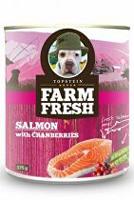 Farm Fresh Dog Salmon with Cranberries konzerva 375g + Množstevní sleva