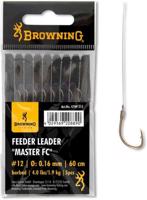 Feeder návazec Browning Feeder Leader MASTER FC Variant: 0,12mm/1,10kg háčik #16