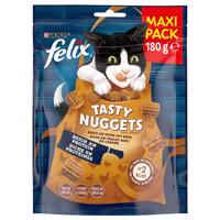 Felix Tasty Nuggets s kuřecím a kachním - výhodné balení: 2 x 180 g