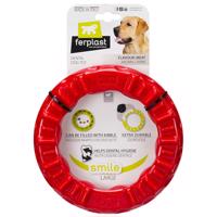 Ferplast pes Smile kruh červený - vel. L: Ø 20 x V 3,9 cm