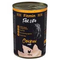Fitmin Dog For Life 6 x 400 g - kuřecí
