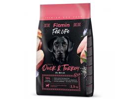 Fitmin dog For Life Duck & Turkey Velikost balení: 2,5kg