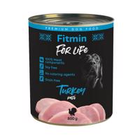 Fitmin Dog For Life konzerva Turkey 800 g