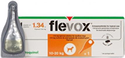 Flevox Spot-On Dog M 134mg sol 1x1,34ml 1+1 zdarma (do vyprodání)