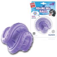 GiGwi míček Rolling Bell Ball, 7,5 cm