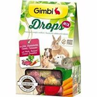 Gimbi Drops Grain Free pro hlodavce mix 50g sleva 10%