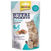 GimCat Nutri Pockets Dental s drůbežím - výhodné balení: 6 x 60 g