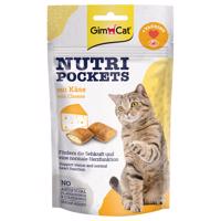 GimCat Nutri Pockets se sýrem - výhodné balení: 6 x 60 g