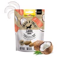 GimDog Train & Treat losos s kokosem 2× 125 g