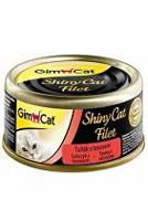 Gimpet kočka konz. ShinyCat filet tuňák s lososem 70g + Množstevní sleva sleva 15%