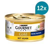 Gourmet Gold jemná kuřecí paštika 12 × 85 g