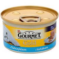 Gourmet Gold konz. kočka jemná paštika tuňák 85g + Množstevní sleva
