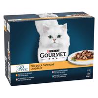 Gourmet Perle míchaný výběr 12 x 85 g - duo - masový výběr