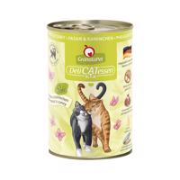 GranataPet pro kočky – Delicatessen konzerva bažant a králík 6× 400 g