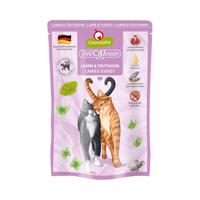 GranataPet pro kočky – Delicatessen Pouch jehněčí maso a krocan 6 × 85 g