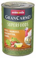 GRANCARNO Superfoods krůta,mangold,šípky,lněný olej 400 g pro psy
