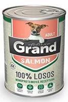 GRAND konz. pes deluxe 100% losos adult 400g + Množstevní sleva Sleva 15%