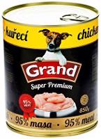 GRAND konz.  Superpremium pes drůbeží 850g + Množstevní sleva