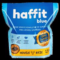 HAFFIT BLUE hovězí s rýží 1,5 kg