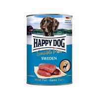 Happy Dog Sensible Pure 12 × 400 g výhodné balení - Sweden (zvěřina)