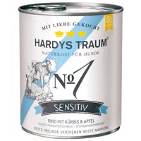 Hardys Traum Sensitiv No. 1 s hovězím masem 12 × 800 g