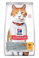 Hill's Fel. Dry Adult Young Sterilised CatChicken1,5kg sleva