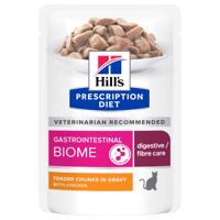 Hill's Prescription Diet. 12 x 85 g - 10 + 2  zdarma - Gastrointestinal Biome Chicken 12 x 85 g