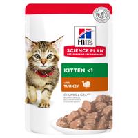 Hill's Science Plan Kitten - 12 x 85 g krůtí