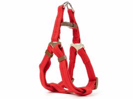 Hook kšíry pro psa s vodítkem | 28 – 60 cm Barva: Červená, Obvod hrudníku: 32 - 46 cm