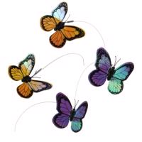 Hračka pro kočky Funny motýlci - Náhradní motýlci 4 ks