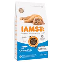 IAMS Advanced Nutrition Kitten s mořskou rybou - 3 kg