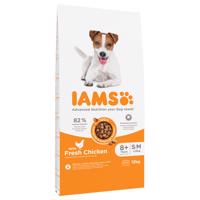 IAMS Advanced Nutrition Senior Small & Medium Dog s kuřecím - 2 x 12 kg