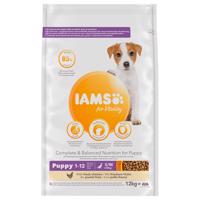 IAMS for Vitality Dog Puppy & Junior Small / Medium kuřecí - 2 x 12 kg