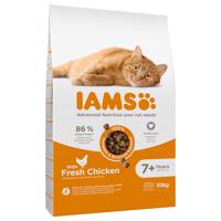 IAMS granule, 10 kg - 10 % sleva - Vitality Senior Chicken (10 kg)