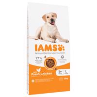 IAMS granule, 12 kg - 10 % sleva - Adult Large Chicken