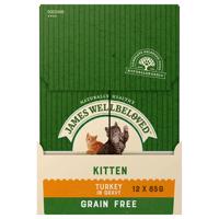 James Wellbeloved Kitten Grain Free Turkey - 12 x 85 g