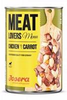 Josera Dog konz.Meat Lovers Menu Chick.with Carrot400g + Množstevní sleva