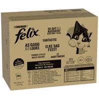 Jumbobalení Felix ("So gut...") kapsičky 120 x 85 g - rybí mix II (tuňák, losos, treska, platýs)