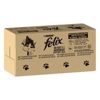 Jumbobalení Felix ("So gut...") kapsičky 120 x 85 g - rybí mix (tuňák, losos, treska, treska tmavá)