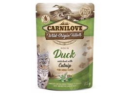 Kapsička CARNILOVE Cat Rich in Duck enriched with Catnip 85g