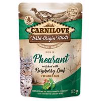 Kapsička CARNILOVE Cat Rich in Pheasant enriched with Raspberry Leaf 85g