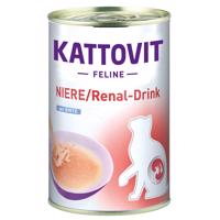 Kattovit Niere/Renal nápoj s kachnou 24 × 135 ml