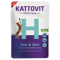 Kattovit Vital Care Hair & Skin Pouches Poultry - 6 x 85 g